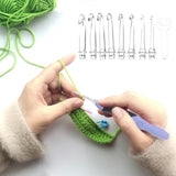 9 in 1 Light Up Crochet Hooks - USB Rechargeable LED - Yarnveda